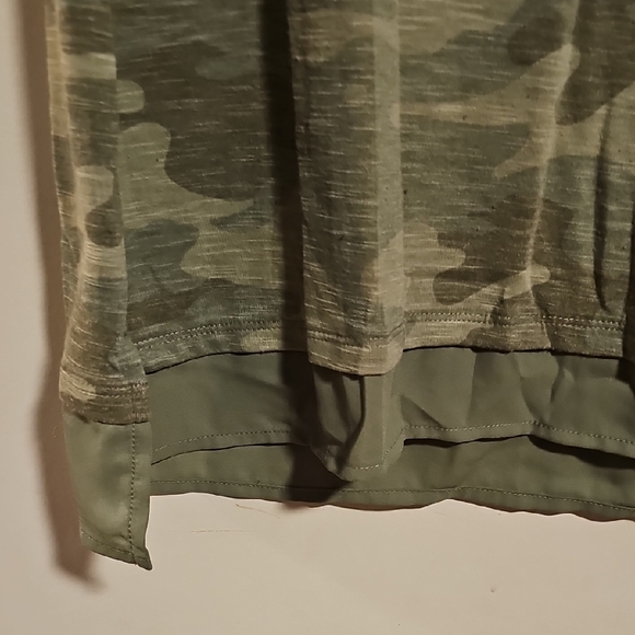Ricki's Camouflage Sleeveless Tunic - Picture 3 of 4